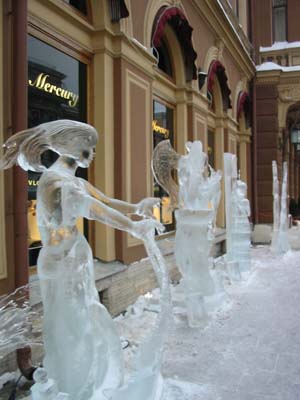ледяные скульптуры